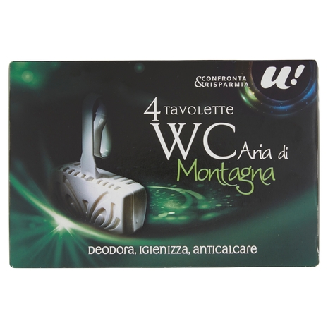 4 TAVOLETTE WC ARIA DI MONTAGNA U! Confronta&Risparmia